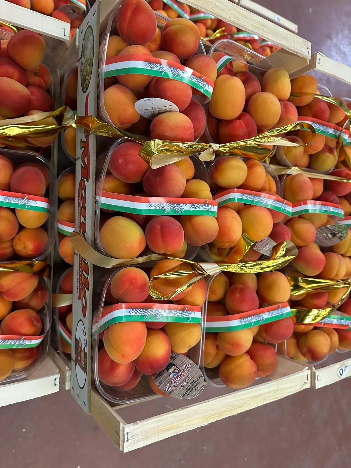 Albicocche mature e succose